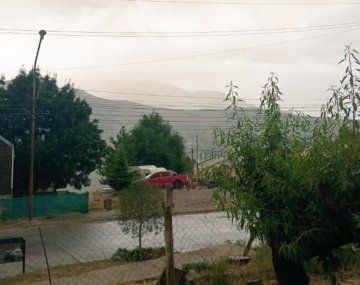 Sorpresa y alivio en Chubut por la llegada de las lluvias pero siguen los trabajos