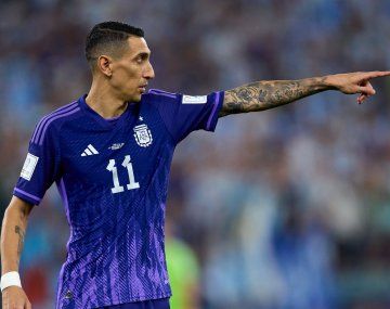 Qué hizo Di María en la previa al partido con Australia