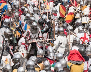 Combate medieval: algo diferente para ver el fin de semana extra largo en Buenos Aires