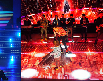 Lorenzo Tinelli bailó al ritmo de Márama