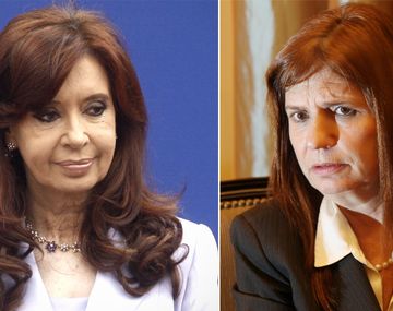 Cristina responsabilizó a Bullrich si le sucede algo a ella o a su familia