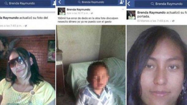 Una mujer fue detenida por querer vender a su hijo en Facebook: Necesito plata, no puedo con los gastos