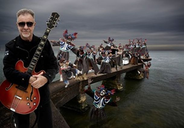 León Gieco y Agarrate Catalina juntos en el Luna Park
