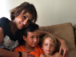 Juana Rivas y sus hijos