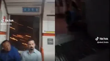 Un pasajero filmó explosiones y chispazos en la línea B del subte