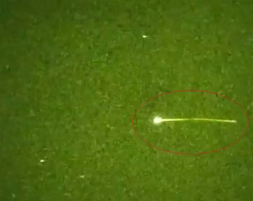 Conmoción por una misteriosa luz que apareció en el cielo