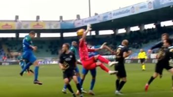 La mano existió, pero fue del arquero La mano existió, pero fue del arquero