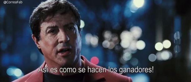 Los emotivos consejos de Rocky Balboa para Messi
