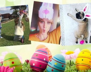 Los famosos festejan las Pascuas