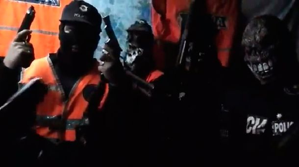 VIDEO: Mirá la intimidante amenaza de los ladrones del millón de pesos de General Rodríguez