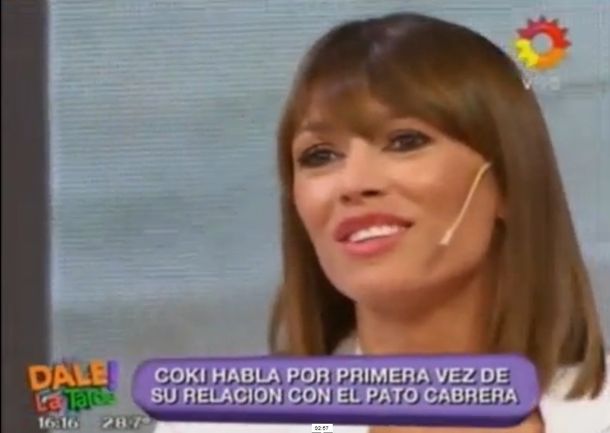 Coki Ramírez confirma su relación con el Pato Cabrera