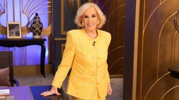 Mirtha Legrand, en La Noche de Mirtha. Mirtha Legrand, en La Noche de Mirtha.