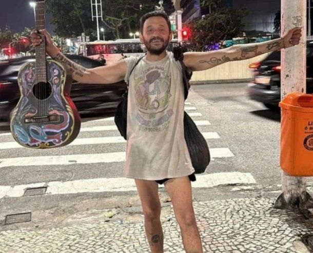 El hincha de Boca que fue caminando a Río llegó a destino y emocionó a todos