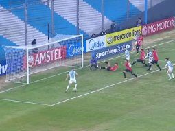 El gol con el arco libre que falló Maravilla Martínez en la eliminación de Racing de la Copa Sudamericana El gol con el arco libre que falló Maravilla Martínez en la eliminación de Racing de la Copa Sudamericana