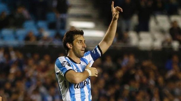 Las últimas palabras de Milito en Racing: Me retiré con la camiseta que amo