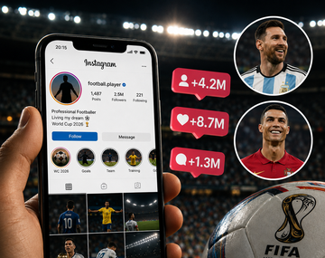 Qué futbolistas del Mundial 2026 ganaron más seguidores en Instagram tras la fase de grupos