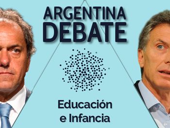 #Debate Scioli vs Macri: ¿Qué proponen sobre la educación y la infancia?