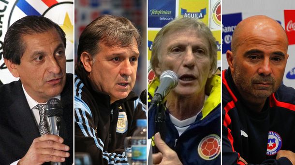 Cuatro de doce: furor por los técnicos argentinos en la Copa América 2015