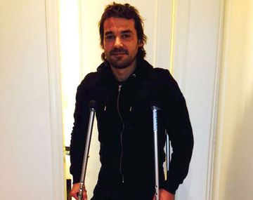 Pedro Alfonso se recupera de su operación en la rodilla