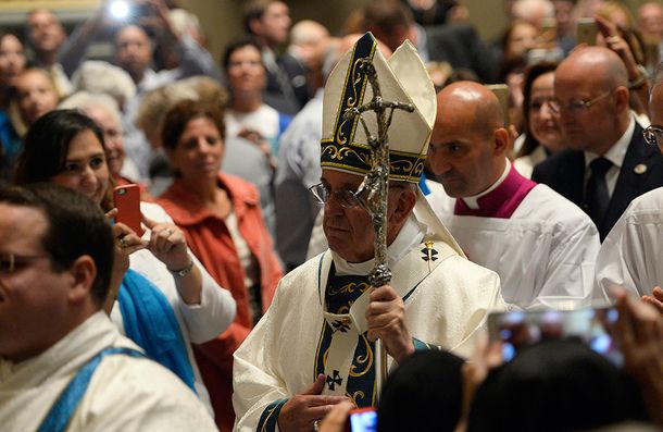 Seguí en vivo la misa del Papa en la Catedral de Filadelfia