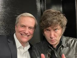 Milei, exultante con el aplastante triunfo de su amigo Kast en Chile