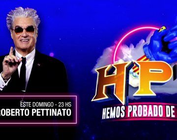 Roberto Pettinato vuelve este domingo a la TV con Hemos probado todo