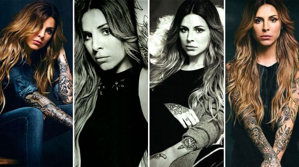 Ésta es la producción de fotos que enfureció a  Candelaria Tinelli