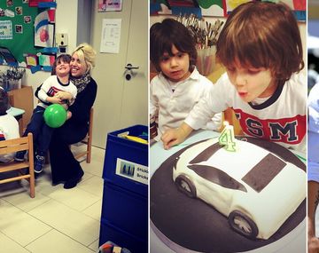 Maxi no estuvo en los festejos de sus hijos