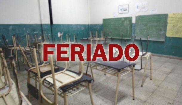 Feriado para algunos alumnos por el Día del Estudiante.