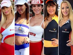 las promotoras mas lindas calientan la pista del turismo carretera en concordia las promotoras mas lindas calientan la pista del turismo carretera en concordia