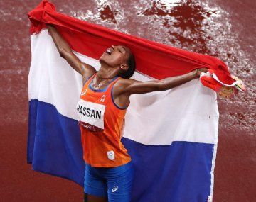 Sifan Hassan lo logró de nuevo: ganó en los 5.000 metros y se quedó con el oro