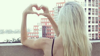 infartante foto de luciana salazar entrenando en miami infartante foto de luciana salazar entrenando en miami