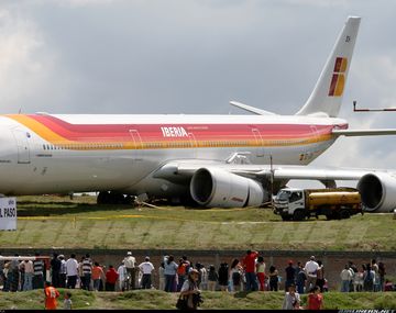 Iberia cancela la mitad de sus vuelos hacia Buenos Aires