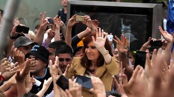 Cristina Kirchner en Comodoro Py. Cristina Kirchner en Comodoro Py.