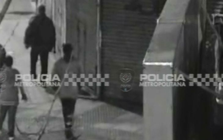 Impactante robo piraña en Constitución