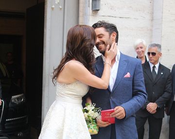 Las fotos del casamiento de Araceli González