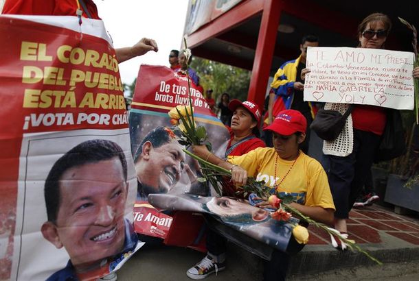 El pueblo venezolano le dio el último adiós a Chávez
