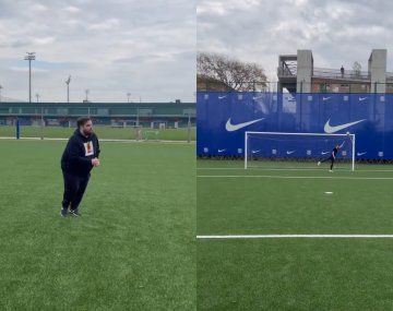 El gol al ángulo de Ibai Llanos