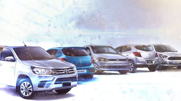 Los 0 km más vendidos en abril