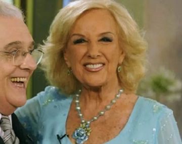 La sentida despedida de Mirtha Legrand a Antonio Gasalla