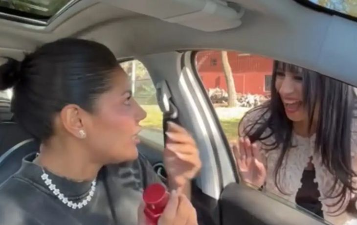El desopilante momento que protagonizó Marixa Balli junto a una influencer.