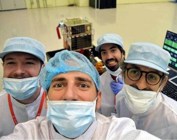 Fue lanzado y contactado sin problemas Milanesat, el nano satélite argentino&nbsp;