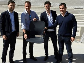 Siguen las obras en el Monumental: llegaron las nuevas butacas