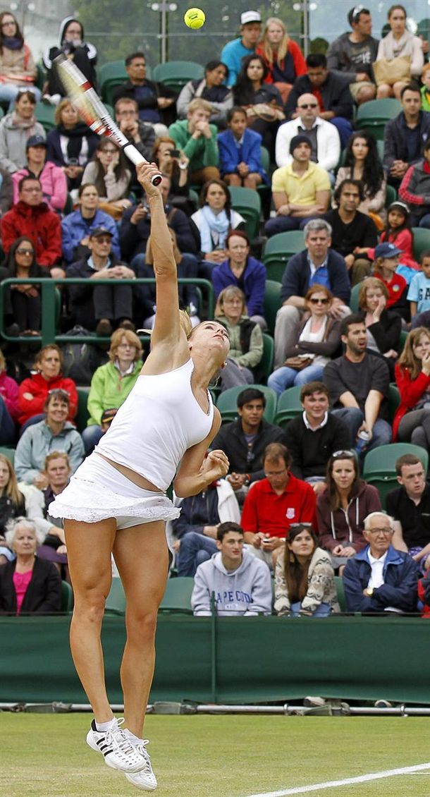 Una belleza argentina deslumbra en Wimbledon