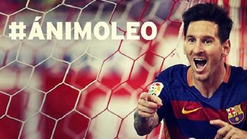 #animoleo barcelona invita a apoyar al crack rosarino en su lesion #animoleo barcelona invita a apoyar al crack rosarino en su lesion