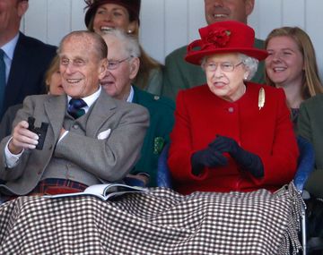 Felipe de Edimburgo y la Reina Isabel II