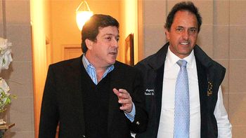 Gabriel Mariotto y Daniel Scioli Gabriel Mariotto y Daniel Scioli