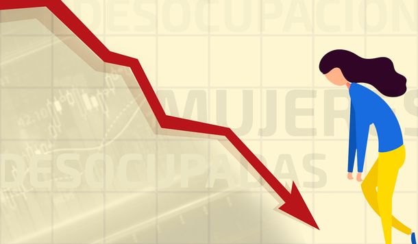 Nueve de cada diez personas que salieron a buscar trabajo fueron mujeres