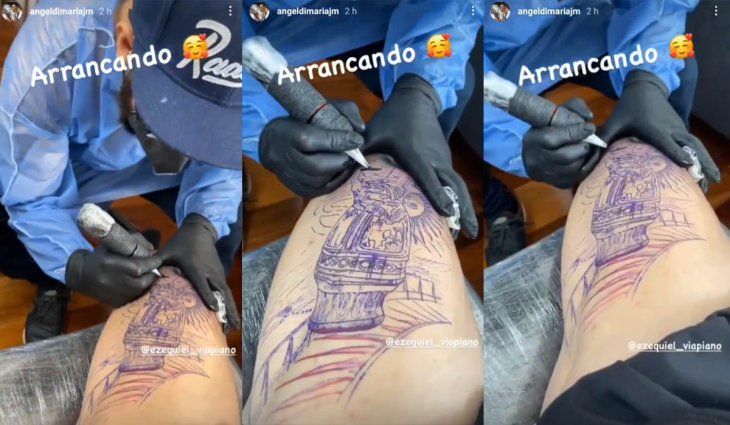 El tatuaje de Ángel Di María tras ser el héroe de la final de la Copa América