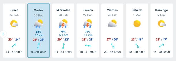 Cambió el pronóstico de Meteored y se adelantan las lluvias y tormentas en Buenos Aires. Cambió el pronóstico de Meteored y se adelantan las lluvias y tormentas en Buenos Aires.